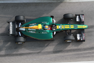 Listo Esteban para su ultimo entrenamiento previo al inicio de GP2 Series