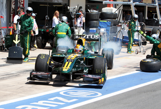 Suma Esteban sus primeros puntos en GP2