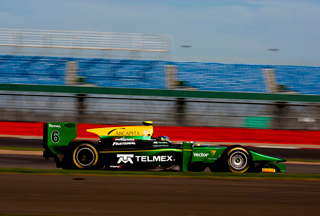 Partir Esteban desde el sptimo lugar en Silverstone