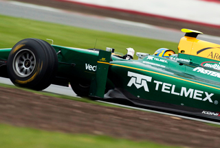 Esteban y su equipo Lotus ART cumplen su objetivo en los entrenamientos de la GP2 en Silverstone