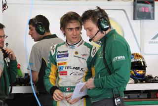 Cierra Esteban con xito su aprendizaje previo al inicio de la GP2 Main Series
