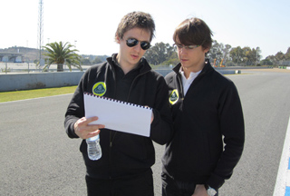 Esteban se reporta listo para el inicio de los entrenamientos de la GP2 Series 2012