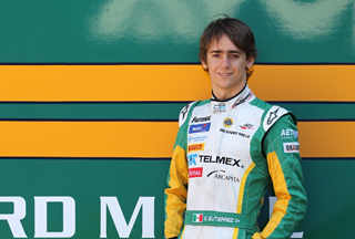 Esteban ya se encuentra en Inglaterra para los entrenamientos de la GP2 Series