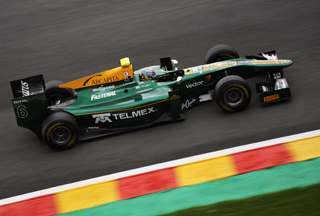 Esteban accomplishes successfully his participation in Spa