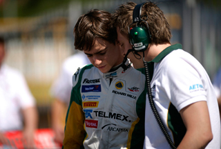 Esteban will start from the 8th row for the First race in Barcelona