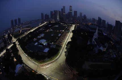 Street circuit Marina Bay: The only night race in Formula One